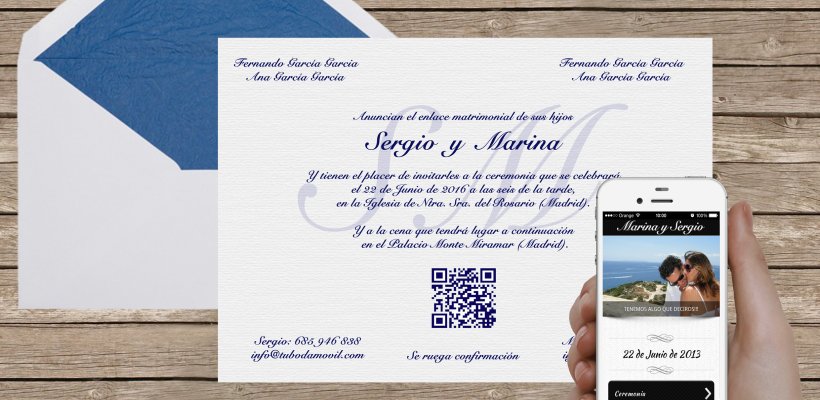 Como hacer tus invitaciones de Bodas Clásicas 2.0