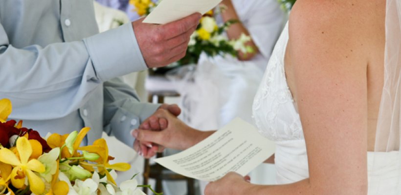 Consejos para escribir los votos matrimoniales 