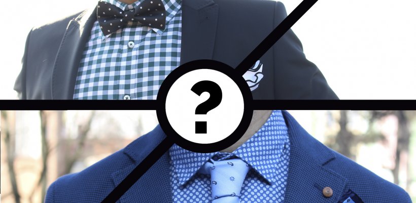 Decide entre corbata y pajarita para el día de tu boda